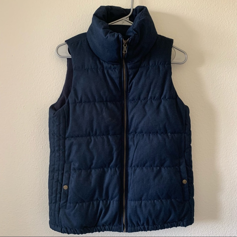 Old Navy, puffer vest, full zip, warm, w/ pockets, size S